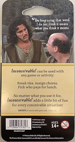 The Princess Bride Inconceivable