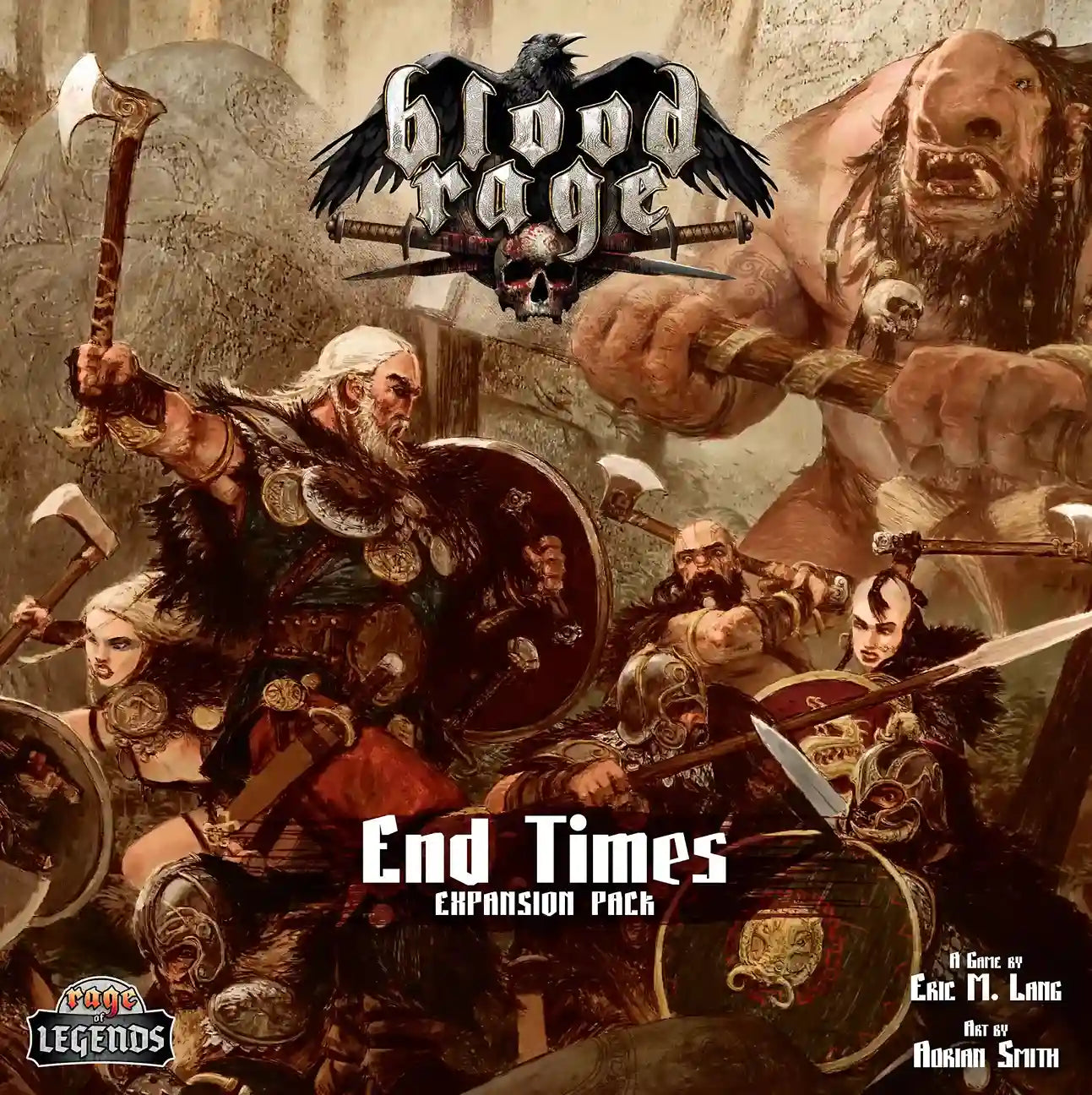 blood rage extra monsters Blood Rage: End Times Expansion Pack – Tycoon Games