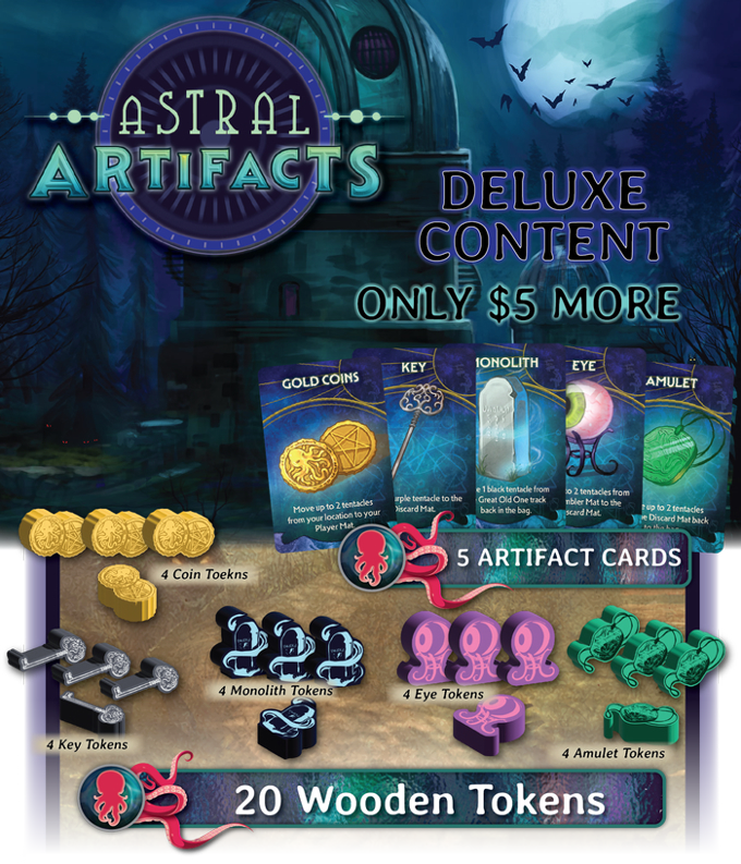 Tiny Epic Cthulhu: Astral Artifacts Mini-Expansion