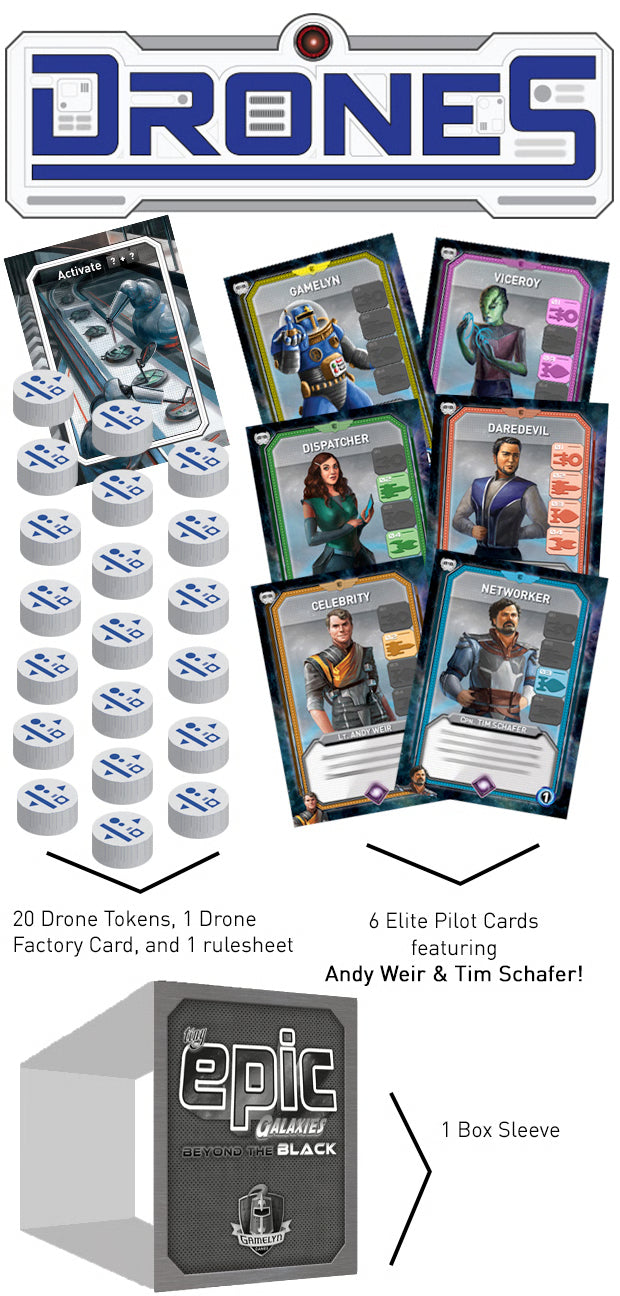 Tiny Epic Galaxies: Beyond the Black Deluxe