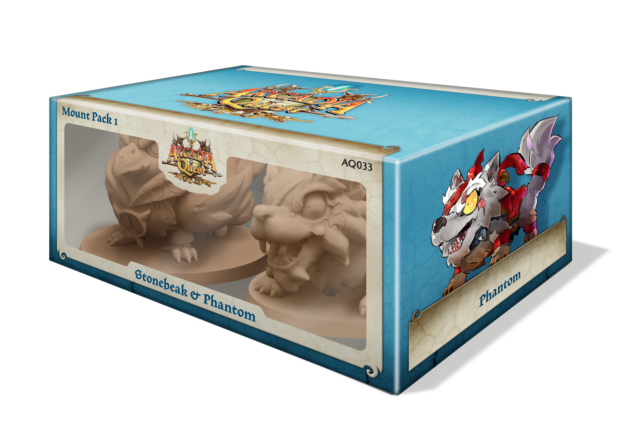 Arcadia Quest Mount Pack 1: Stonebeak and Phantom