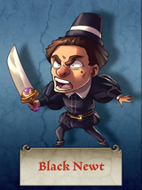 Arcadia Quest Black Newt