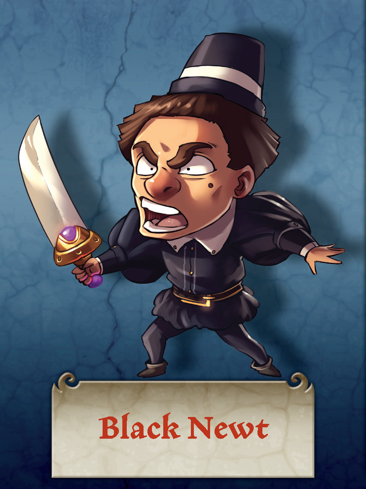 Arcadia Quest Black Newt