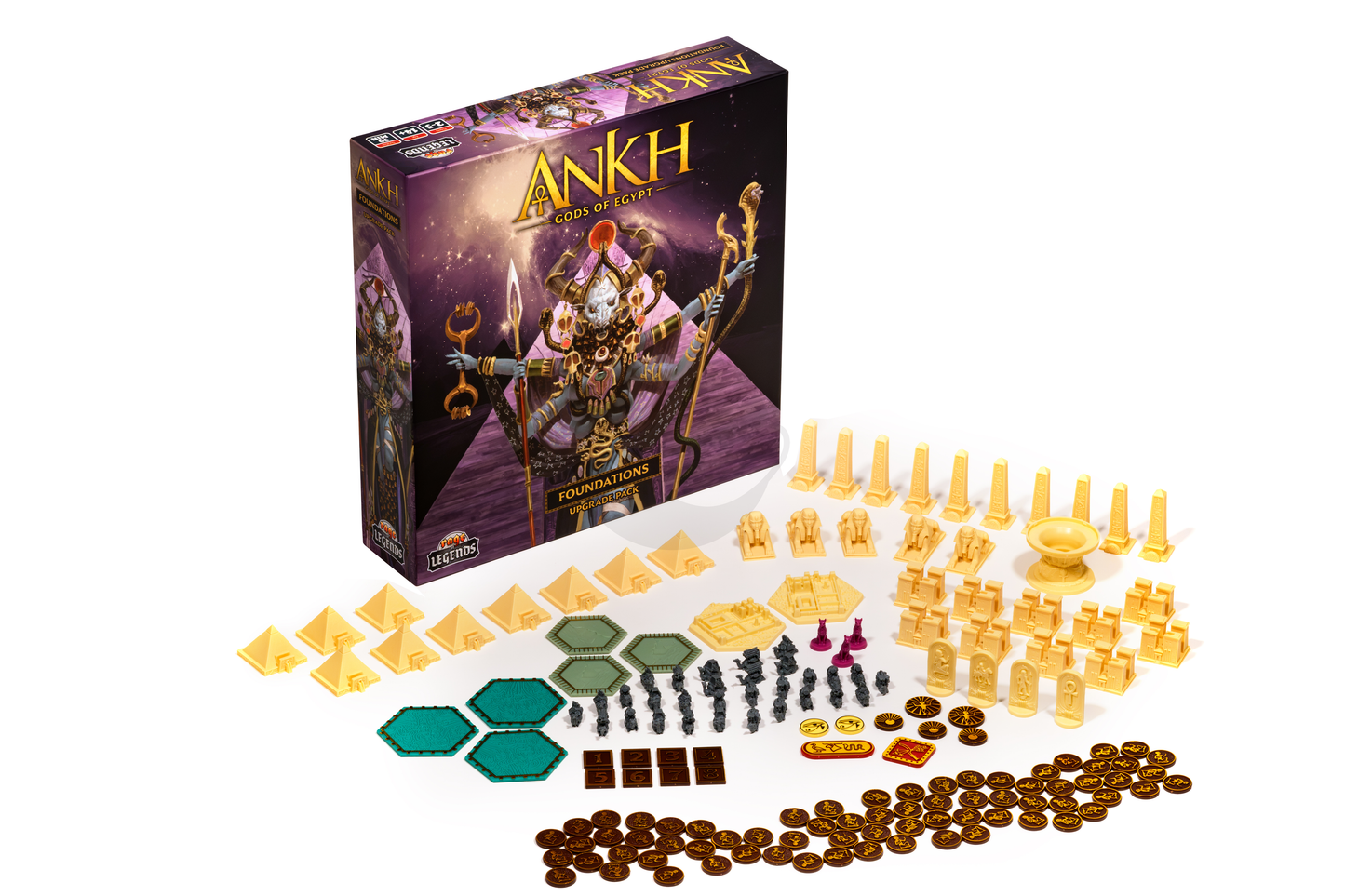 Ankh: Gods of Egypt 2nd Edition - Foundations Upgrade Pack