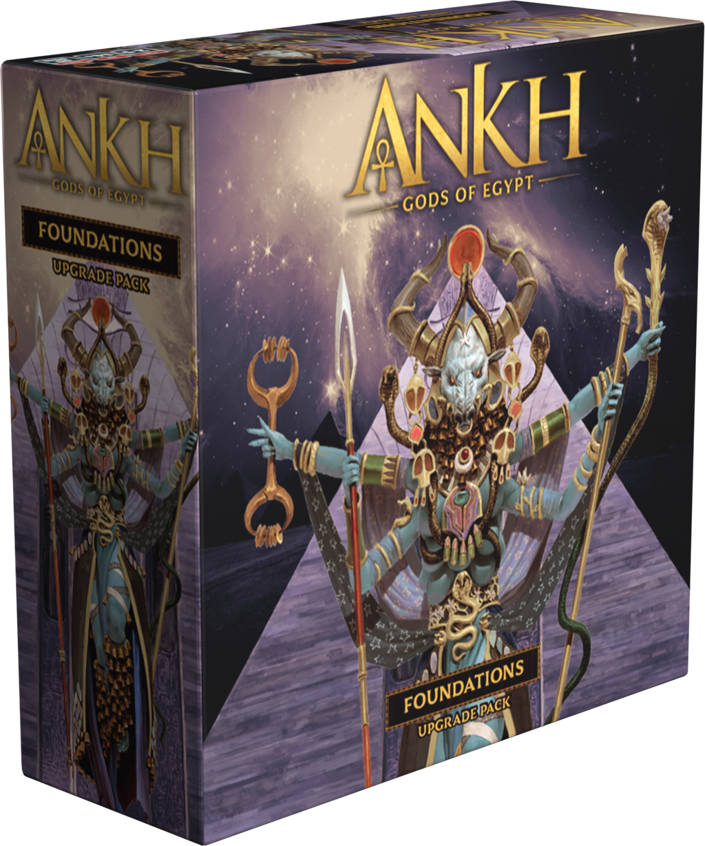 Set Miglioramento Per Ankh: Gods Of Egypt - 46 Pezzi In Bioplastica PLA, Miniature 3D Di Piramidi, Templi, Gatti
