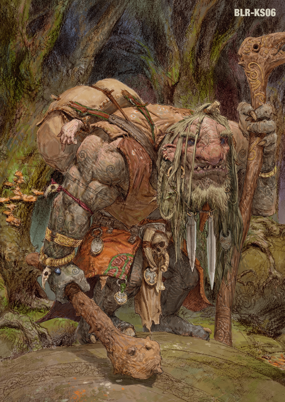Blood Rage: Mystic Troll