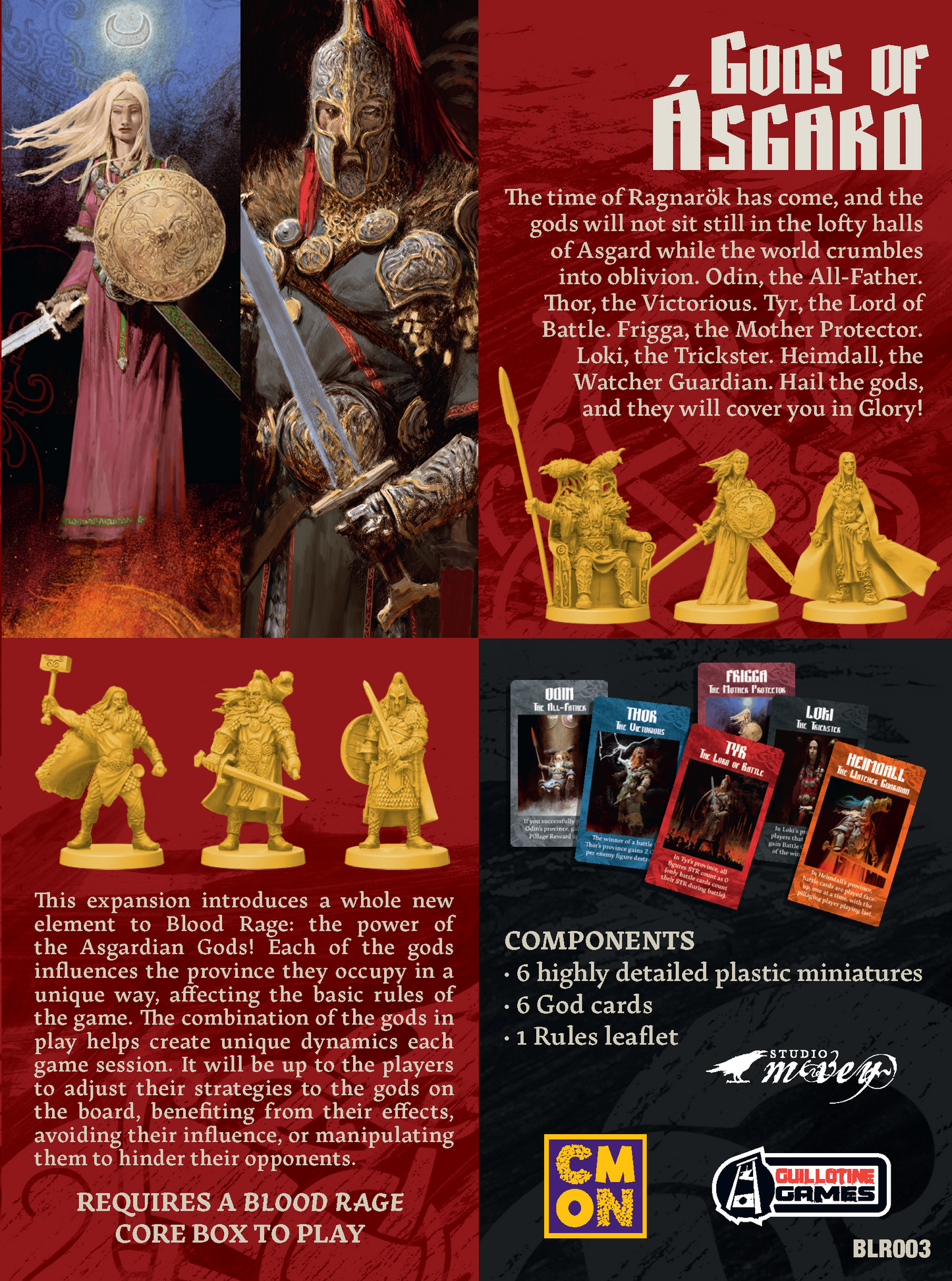 Blood Rage: Gods of Asgard 1st Printing