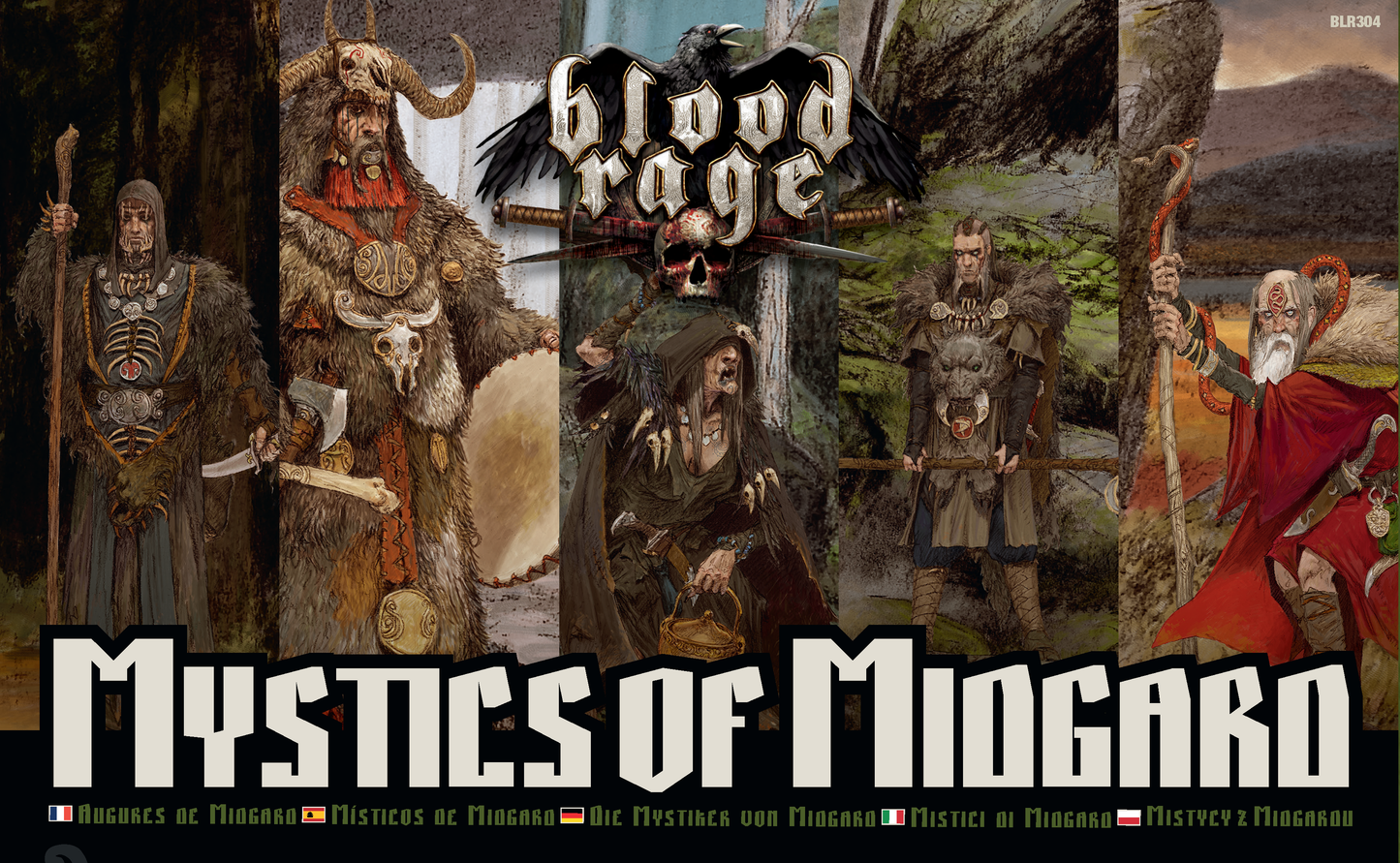 Blood Rage Mystics of Midgard