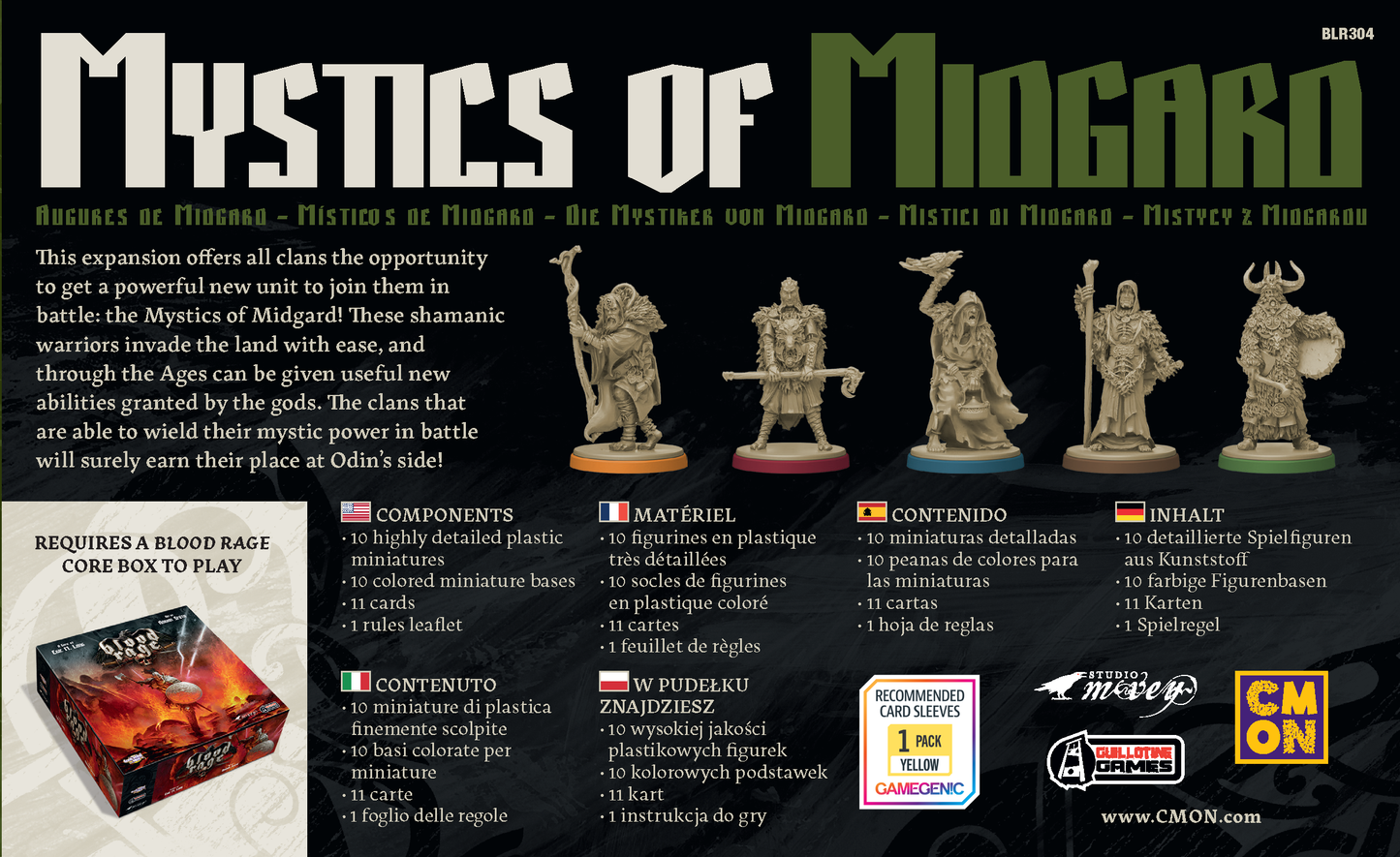 Blood Rage Mystics of Midgard