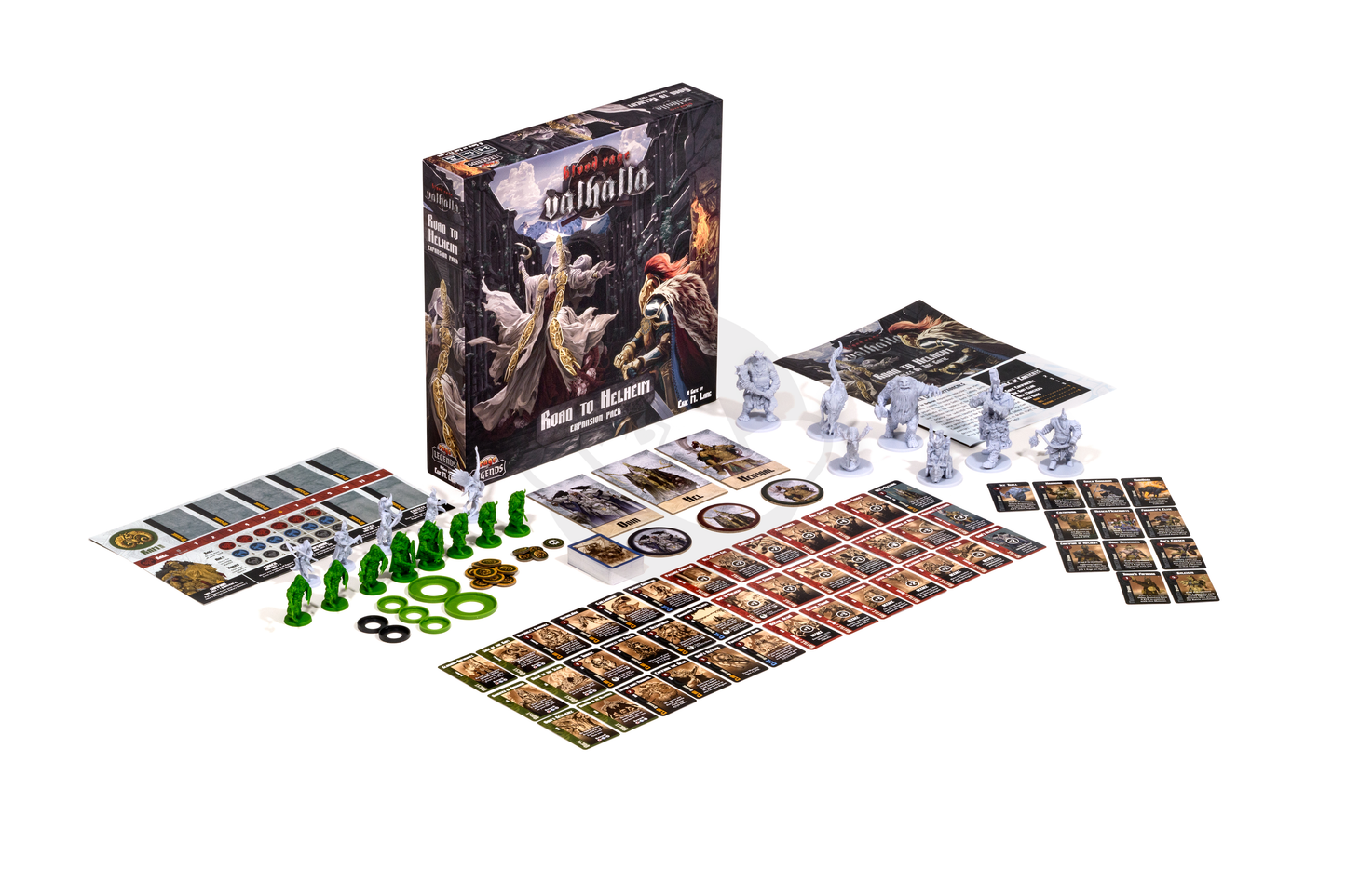 Blood Rage: Valhalla - Road to Helheim Expansion Pack