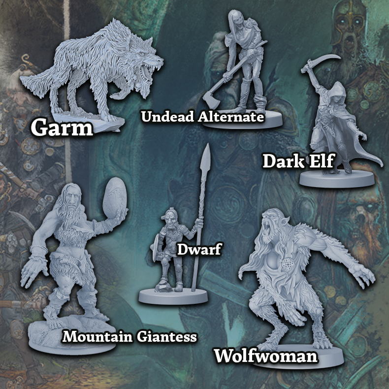 Blood Rage 2nd Edition - Last Stand Exclusives Conversion