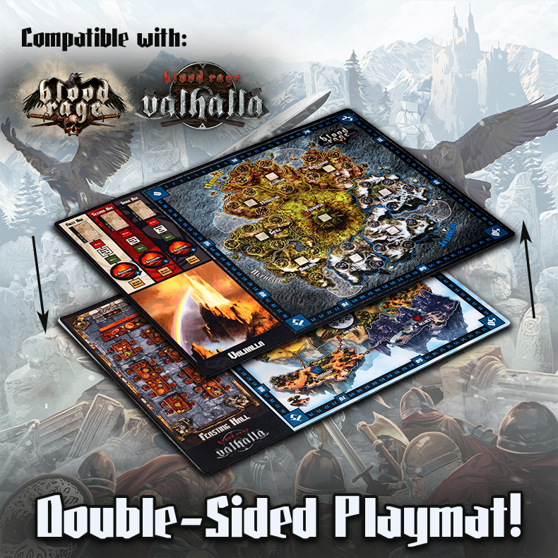 Blood Rage & Blood Rage: Valhalla Neoprene Mat