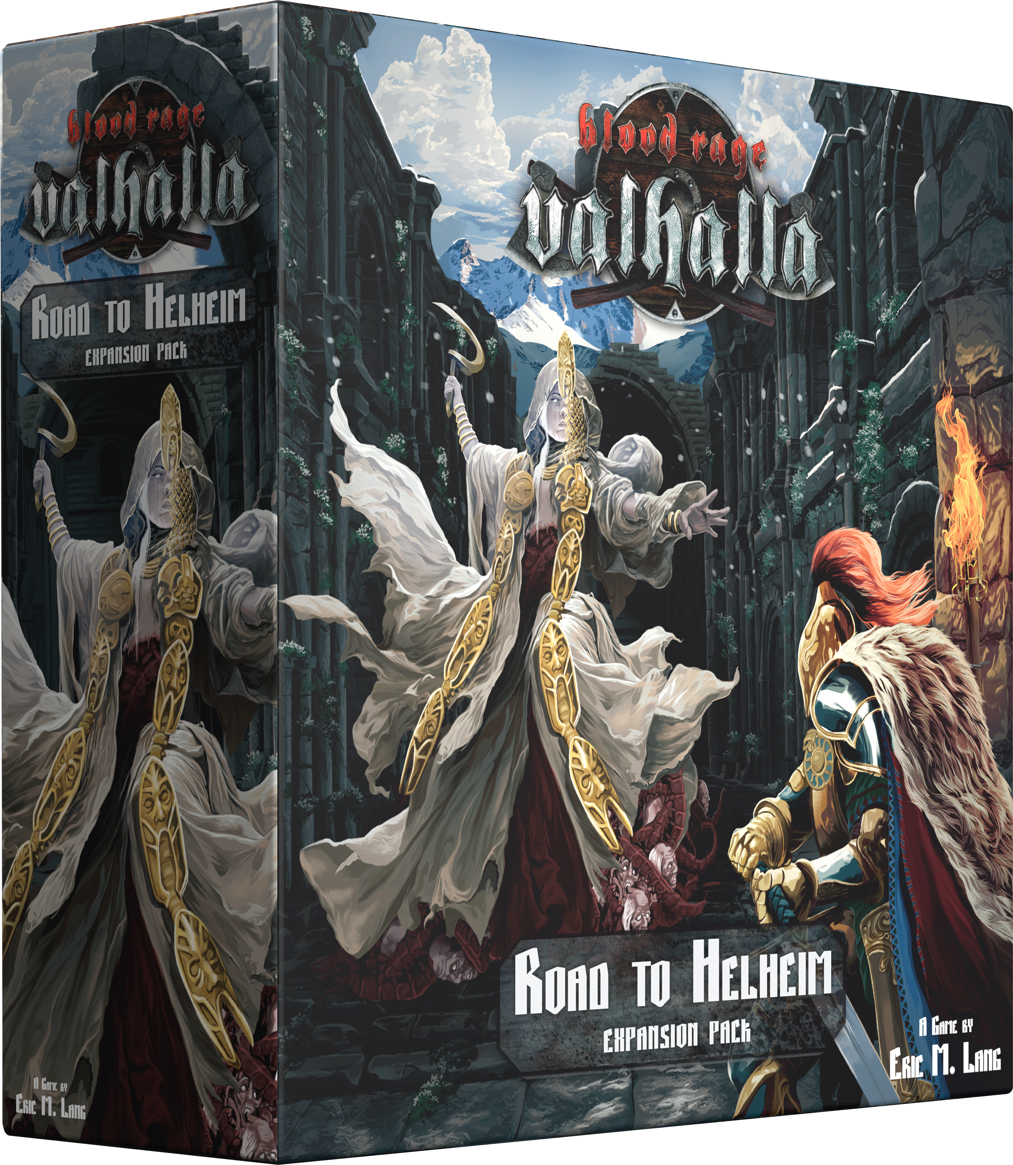 Blood Rage: Valhalla - Road to Helheim Expansion Pack