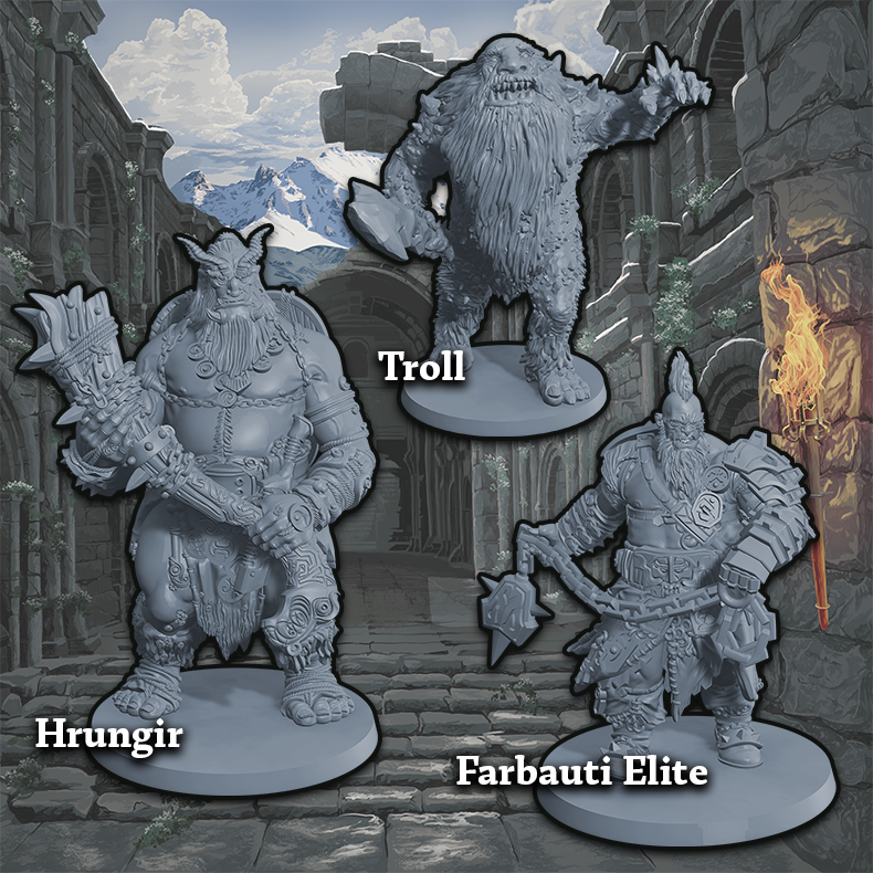 Blood Rage: Valhalla - Road to Helheim Expansion Pack
