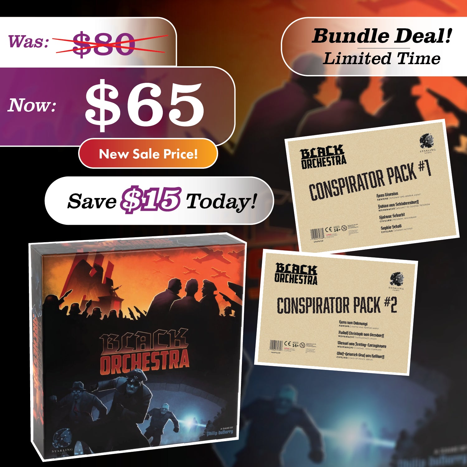 Black Orchestra - Conspirator's Bundle