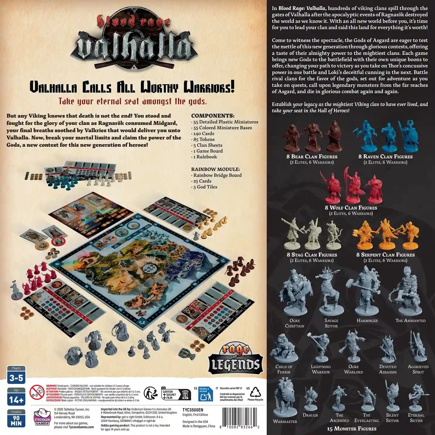 Blood Rage: Valhalla