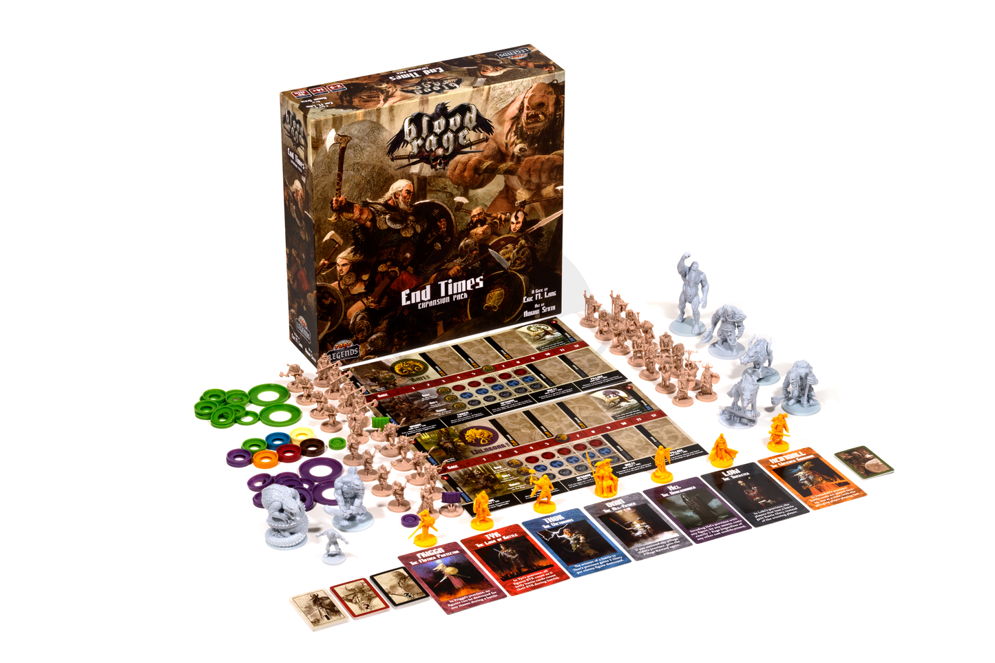 Blood Rage: End Times Expansion Pack