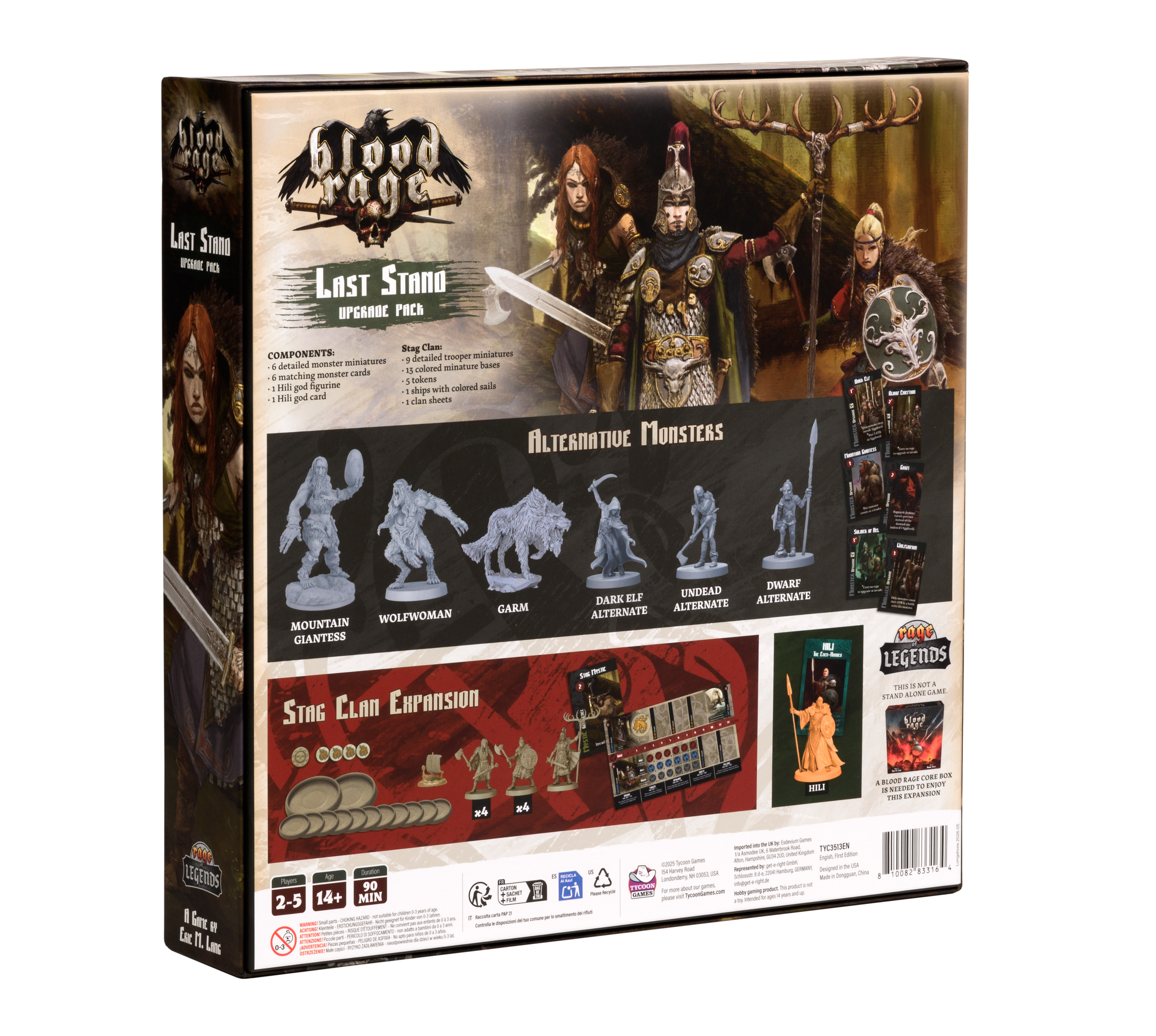 Blood Rage 2nd Edition - Last Stand Exclusives Conversion