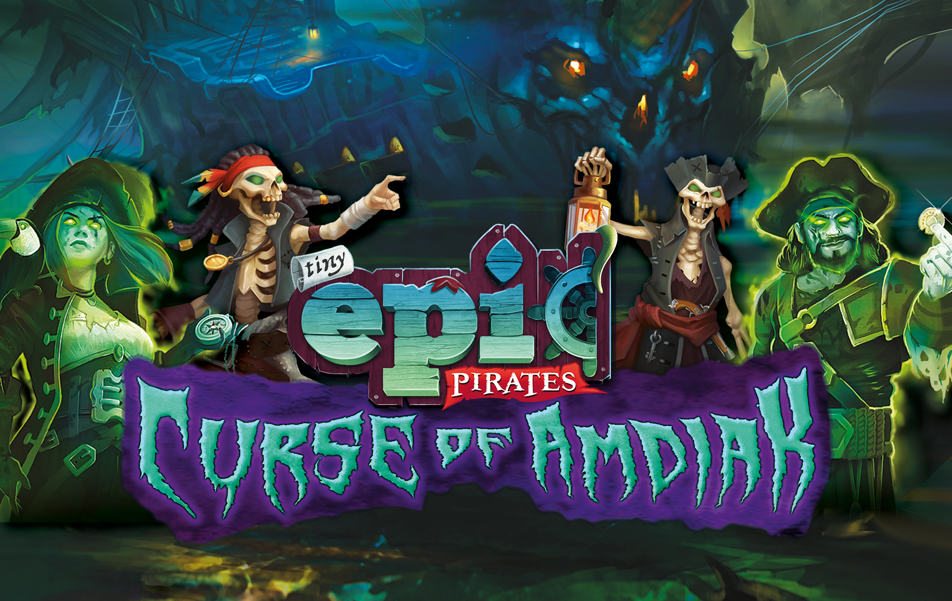 Tiny Epic Pirates: Curse of Amdiak