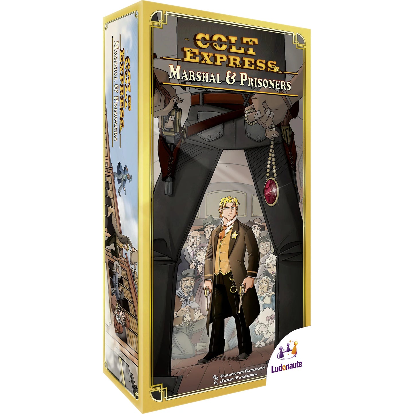 Colt Express Marshal and Prisoners