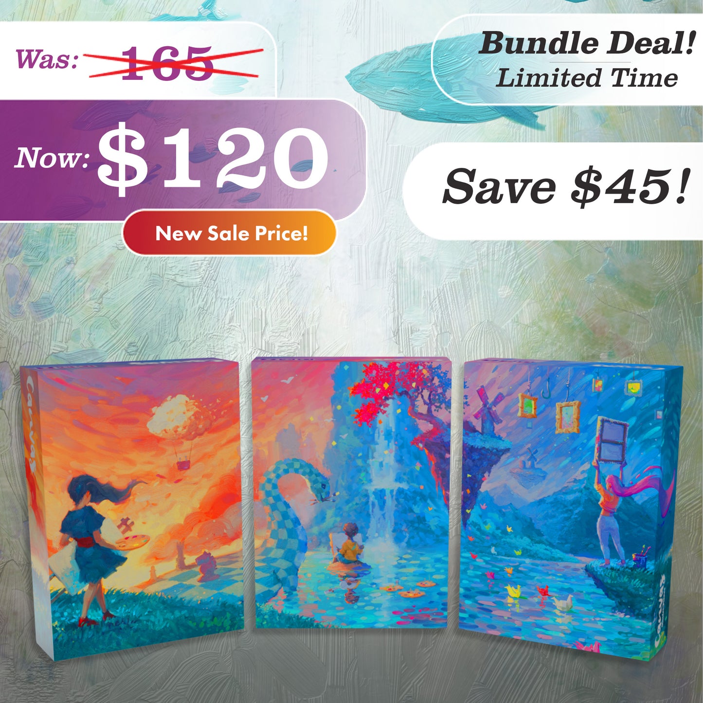 Canvas Deluxe Tryptic Bundle