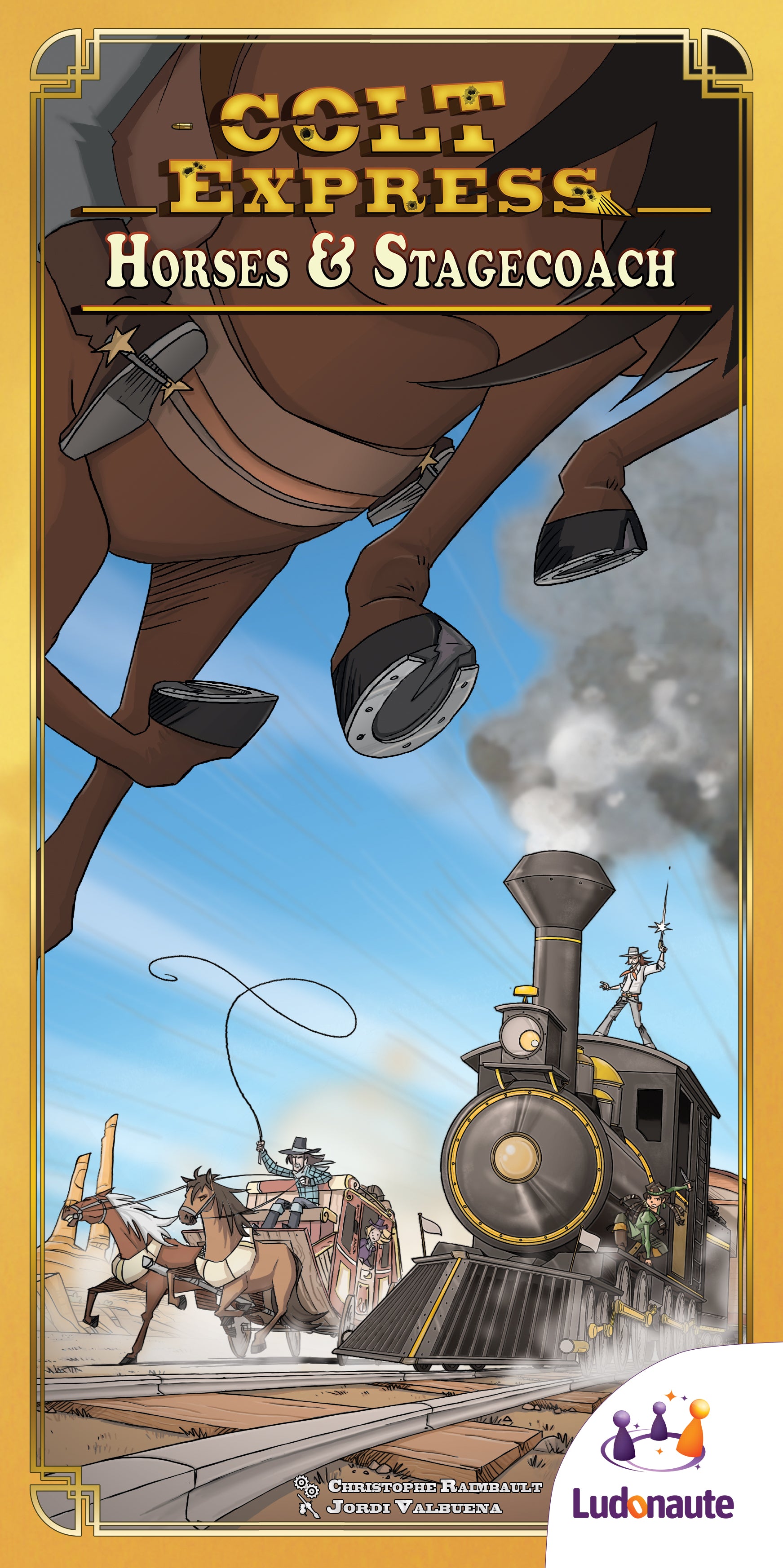 Colt Express: Horses and Stagecoaches