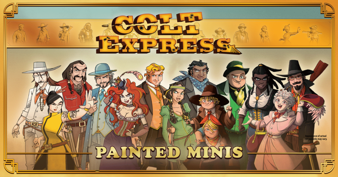 Colt Express Painted Minis
