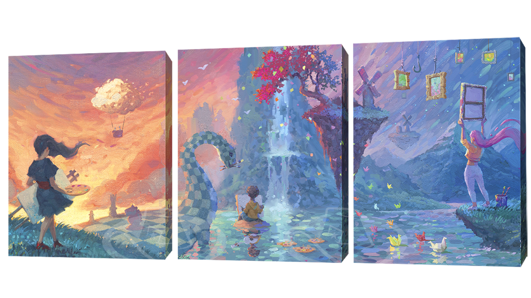 Canvas Finishing Touches