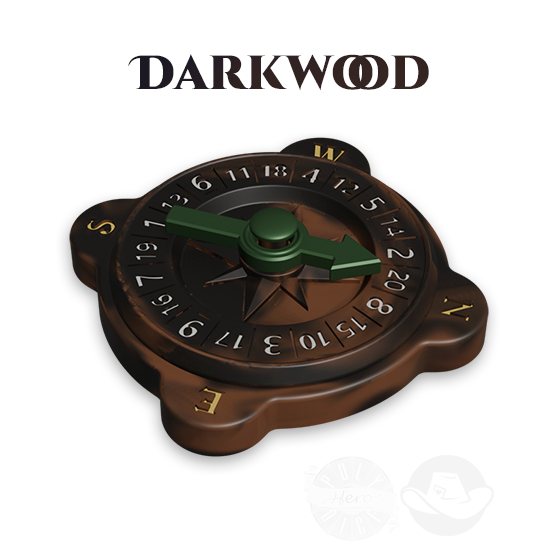 PolyHero Ranger d20 Compass