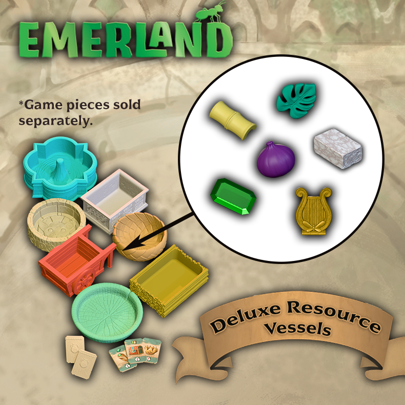 Everdell Emerland Deluxe Resource Vessels