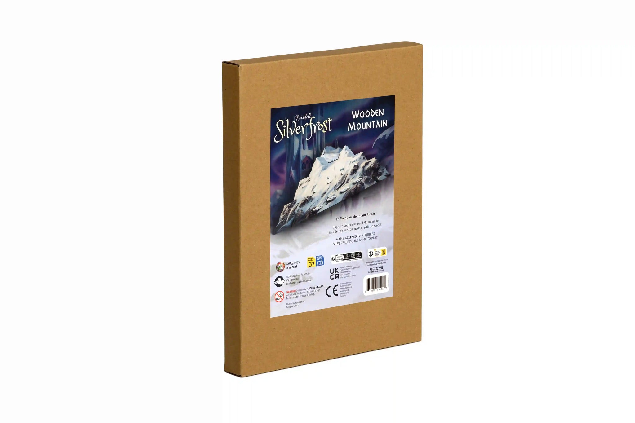 Everdell Silverfrost Wooden Mountain