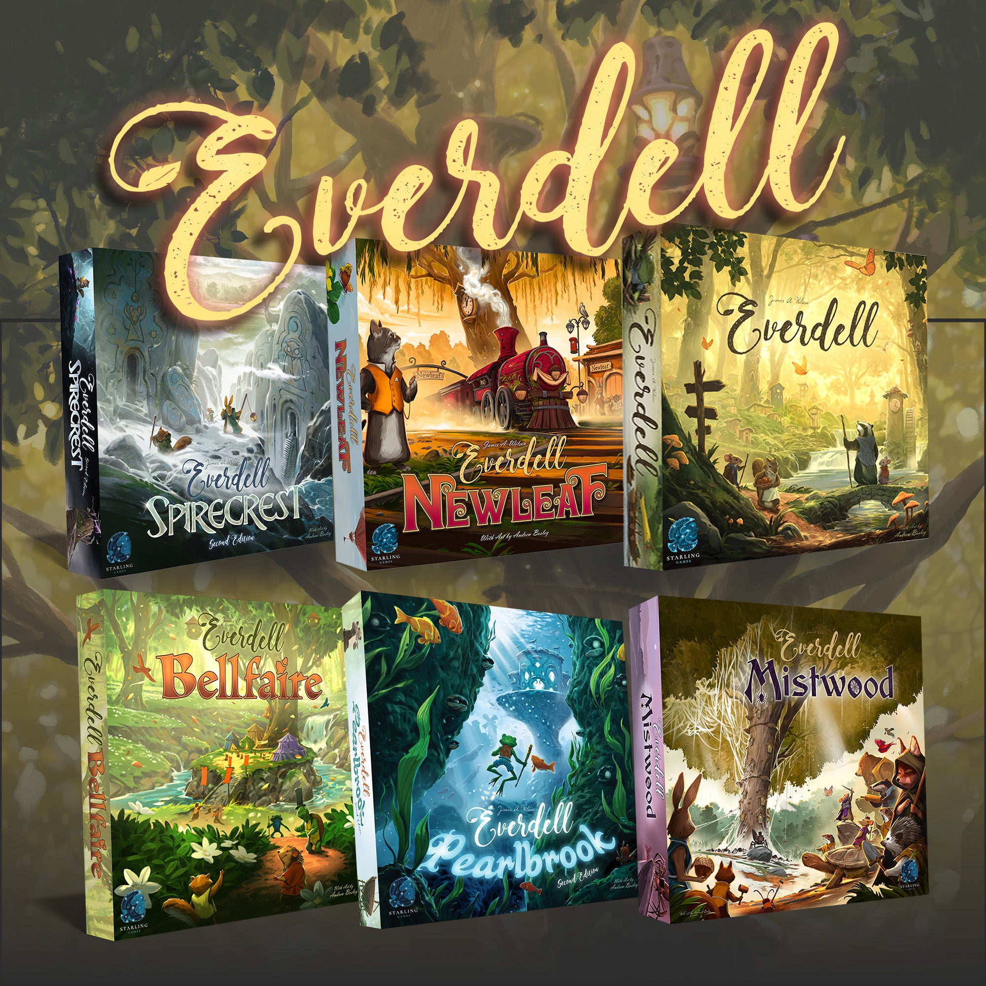 Everdell Glimmergold Upgrade Pack