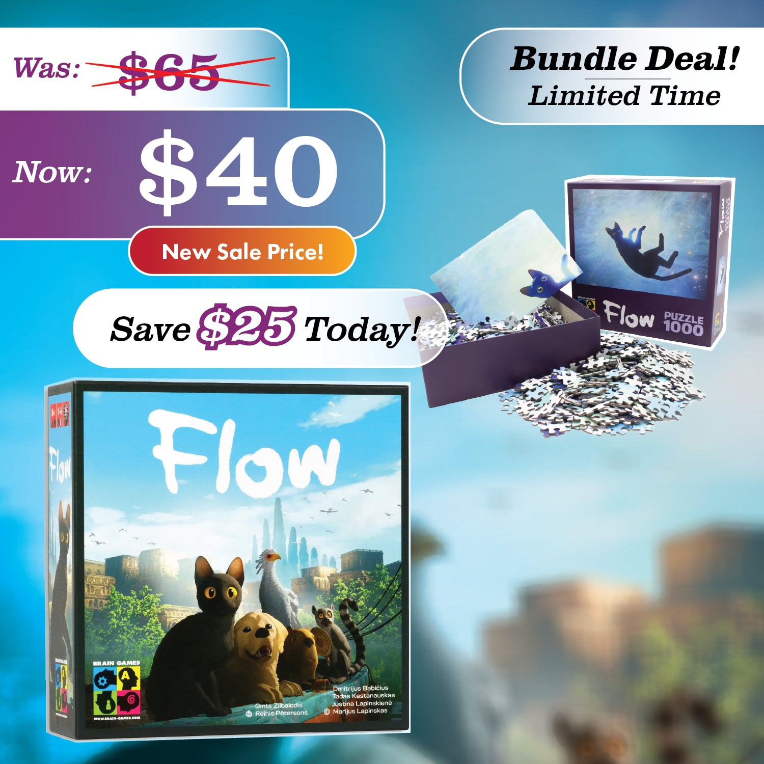 Flow - Fur & Feathered Friends Bundle