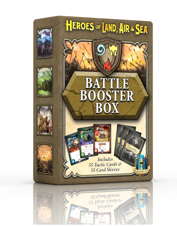 how to get air out of card sleeves Heroes of Land, Air & Sea Battle Booster Box – Tycoon Games