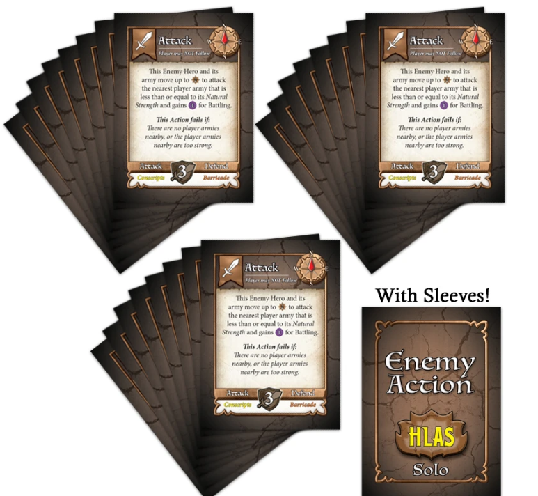 Heroes of Land, Air & Sea: Solo Deck Pack