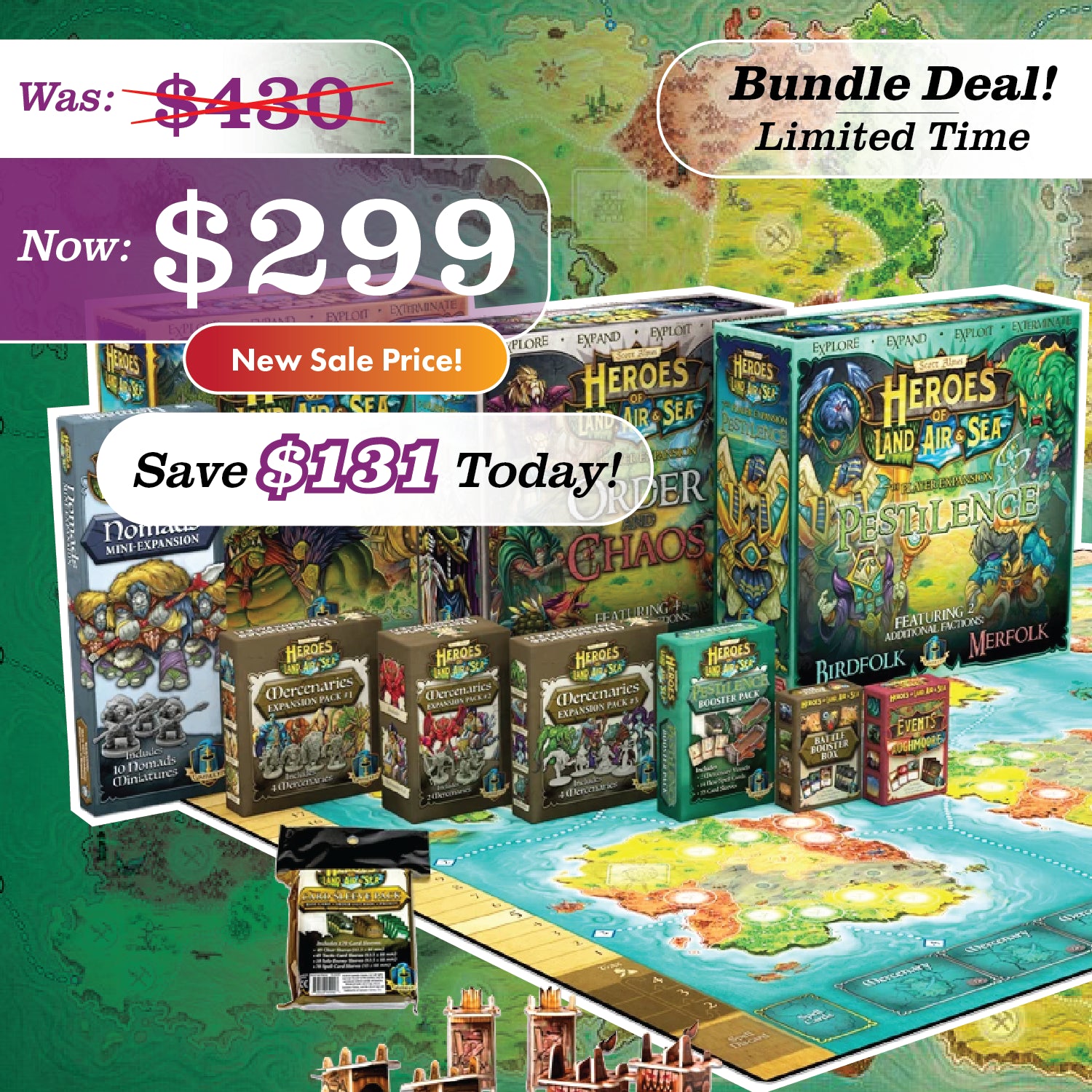 Heroes of Land, Air & Sea - Epic Bundle