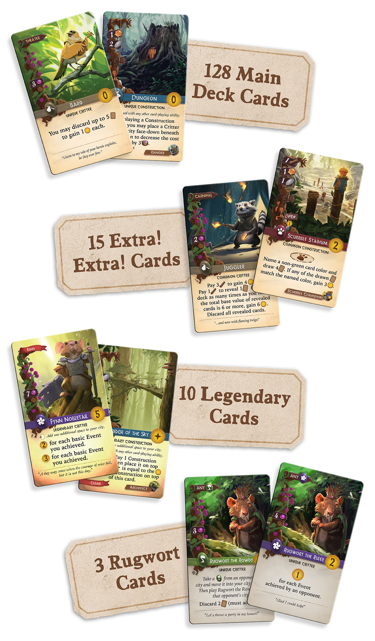 Everdell Core Oversized Cards