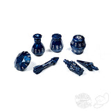 PolyHero Rogue 8 Dice Set - Midnight Blue