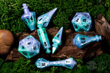 PolyHero Wizard 8 Dice Set - Aether Mist