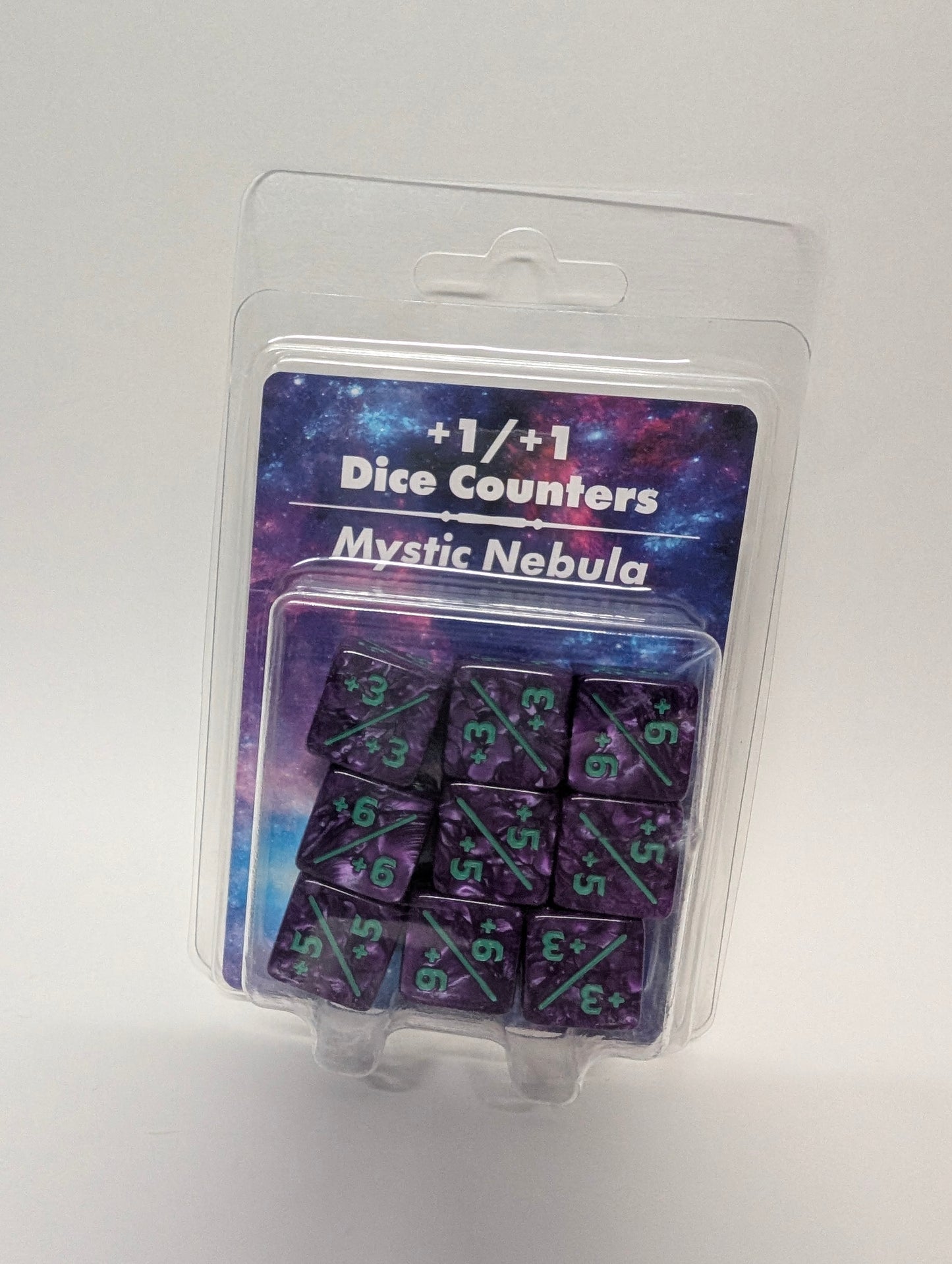 +1/+1 Dice Counters, Pack of 9