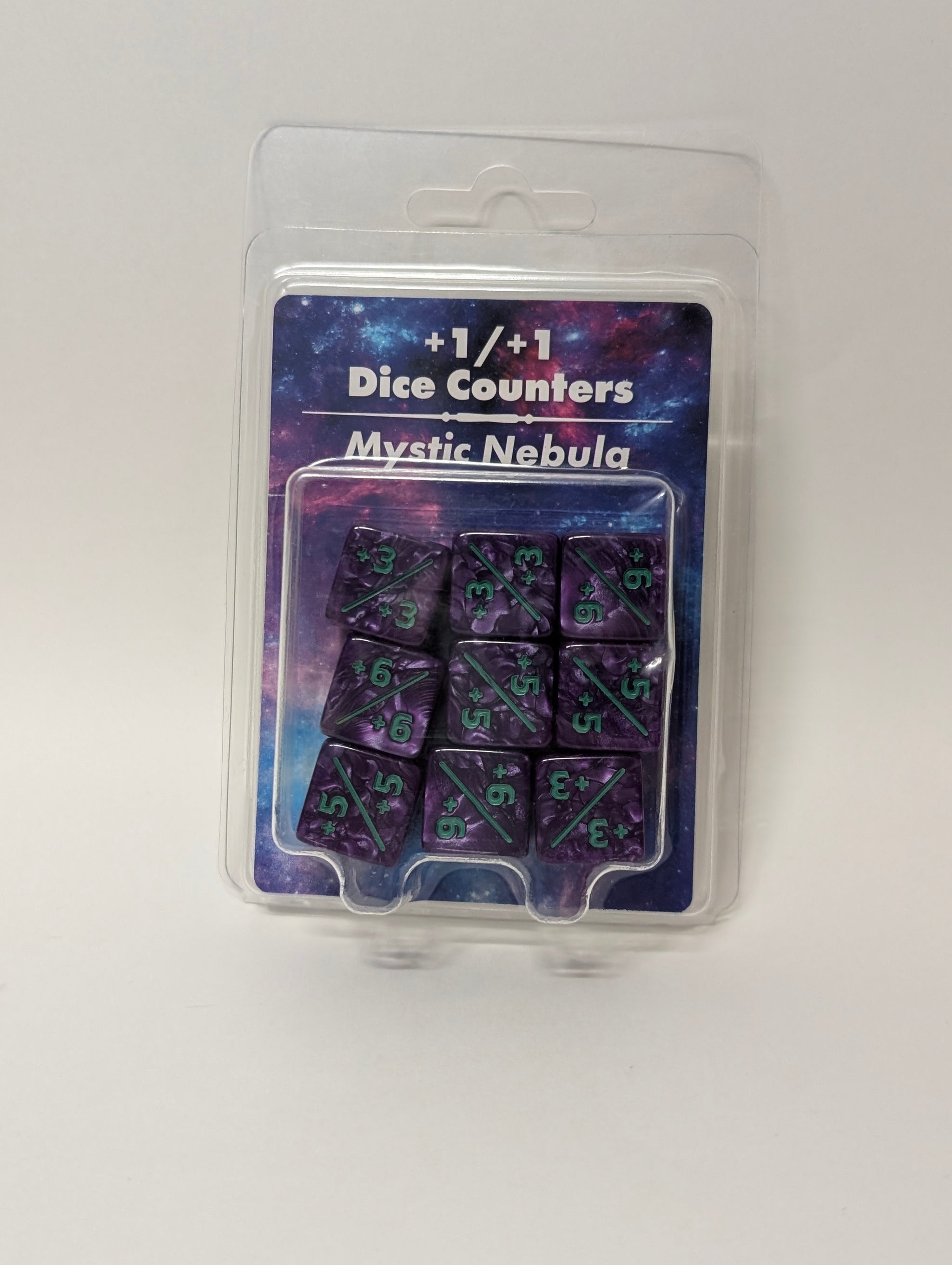 +1/+1 Dice Counters, Pack of 9