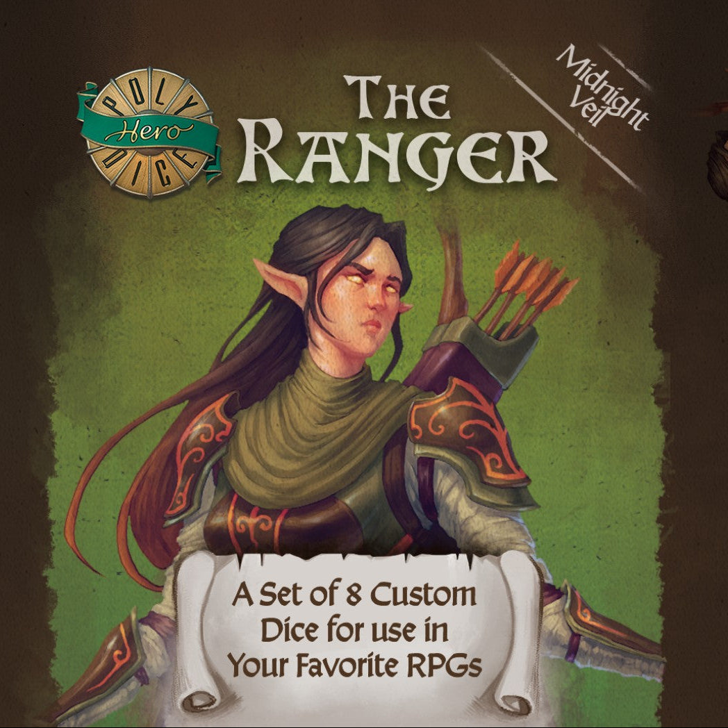 PolyHero Ranger 8 Dice Set
