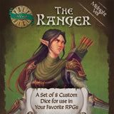 PolyHero Ranger 8 Dice Set - Midnight Veil