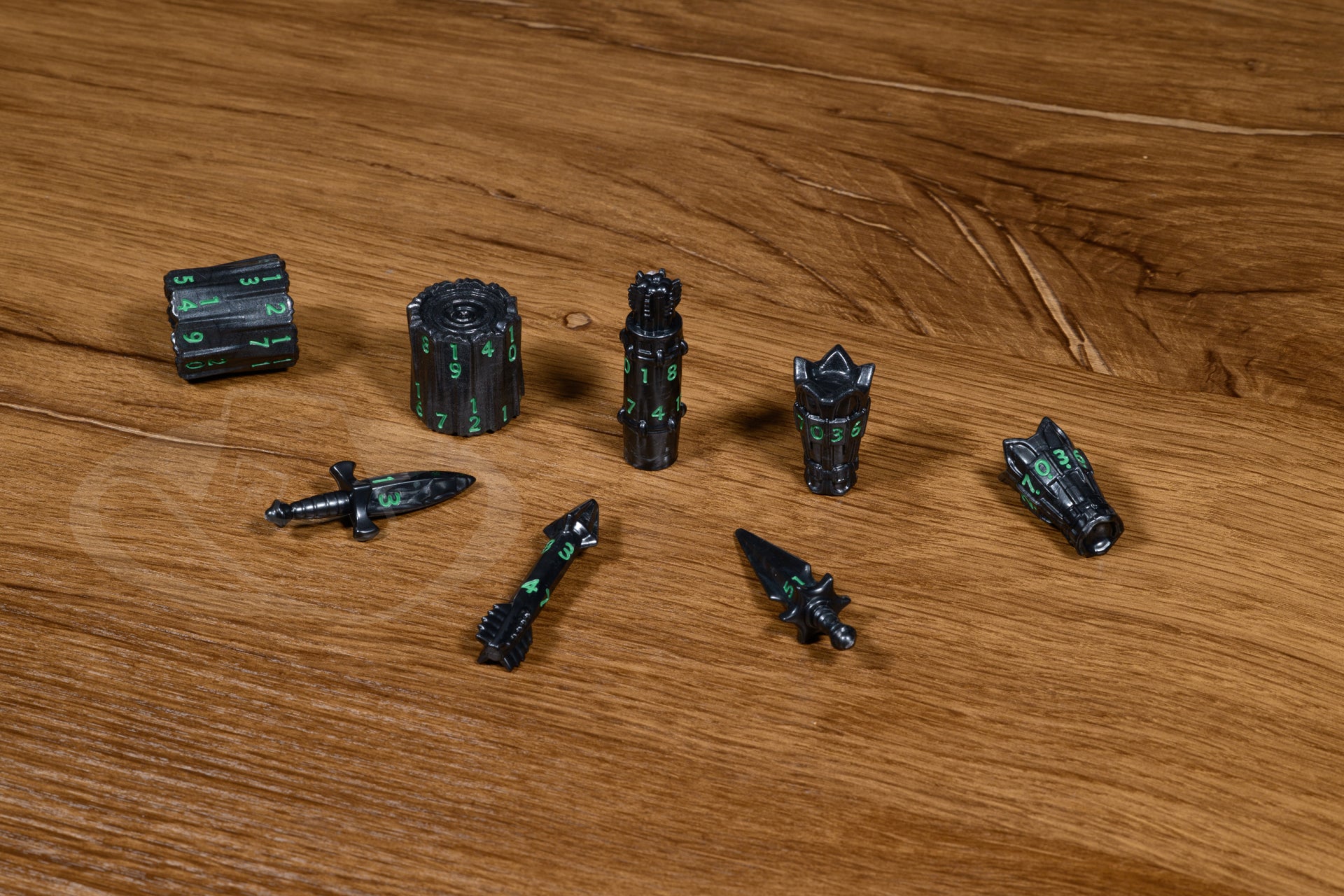 PolyHero Ranger 8 Dice Set - Midnight Veil