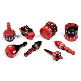 PolyHero Bard 8 Dice Set - Harlequin