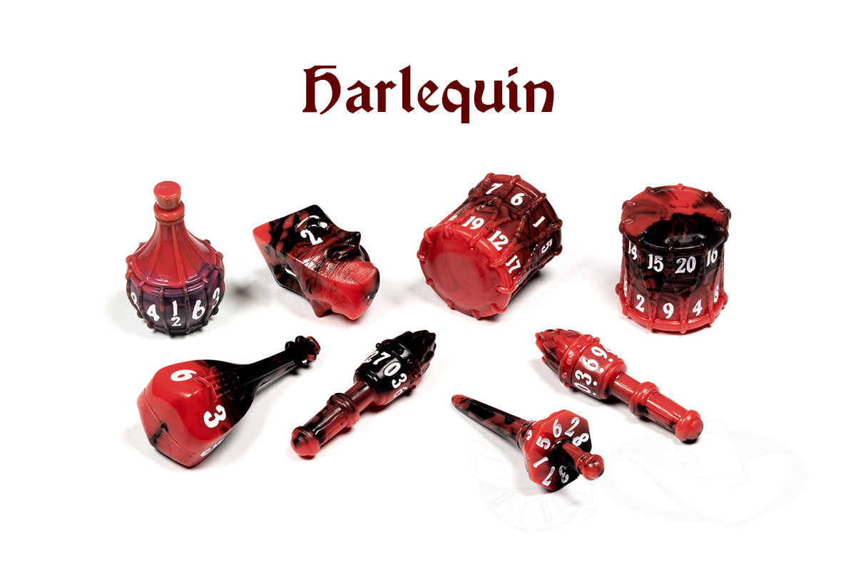 PolyHero Bard 8 Dice Set