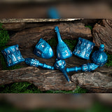 PolyHero Bard 8 Dice Set - Telltale Teal