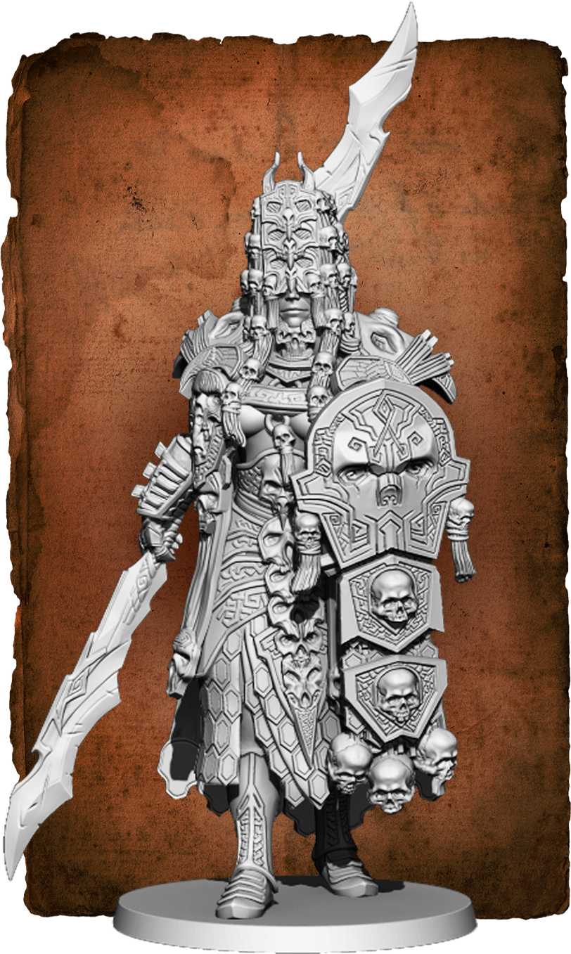 Blood Rage: Valhalla - Modgudr Miniature