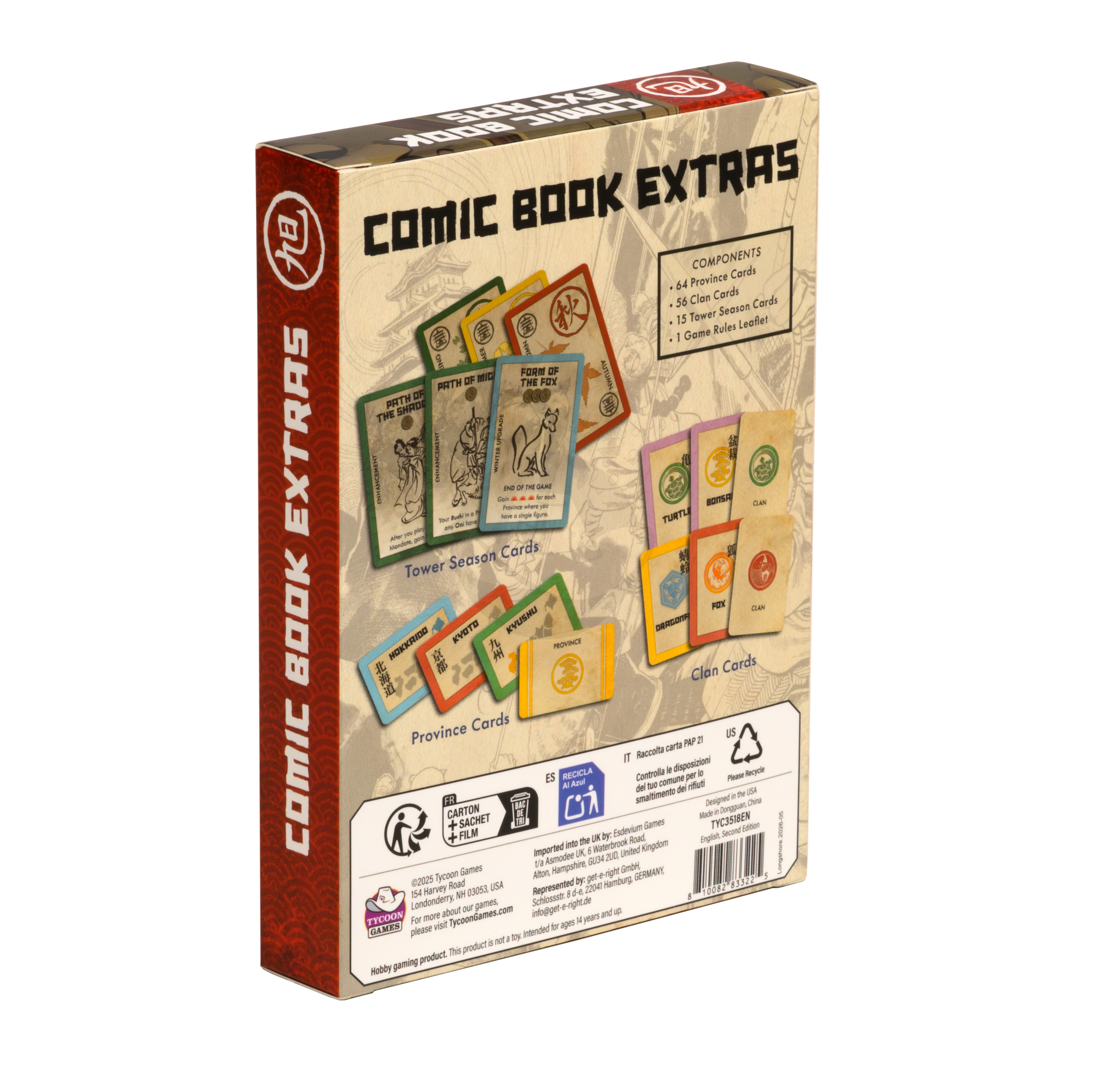 Rising Sun - Comic Book Extras