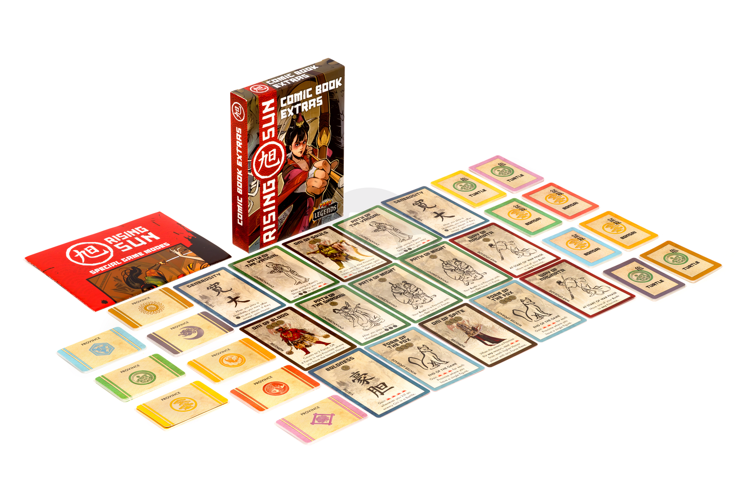 Rising Sun - Comic Book Extras